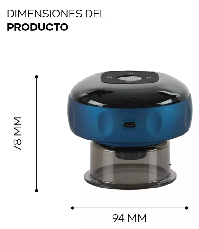 Ventosa Terapéutica Eléctrica De Masaje